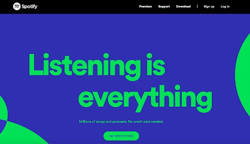 Spotify CTA